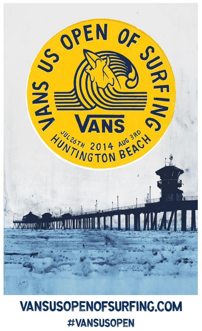 Us Surf Logo - Every summer the best surfers in the world converge on HB for the US