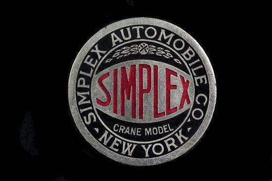 Red Crane Circle Logo - Simplex Crane Radiator Emblem | Smithsonian Institution