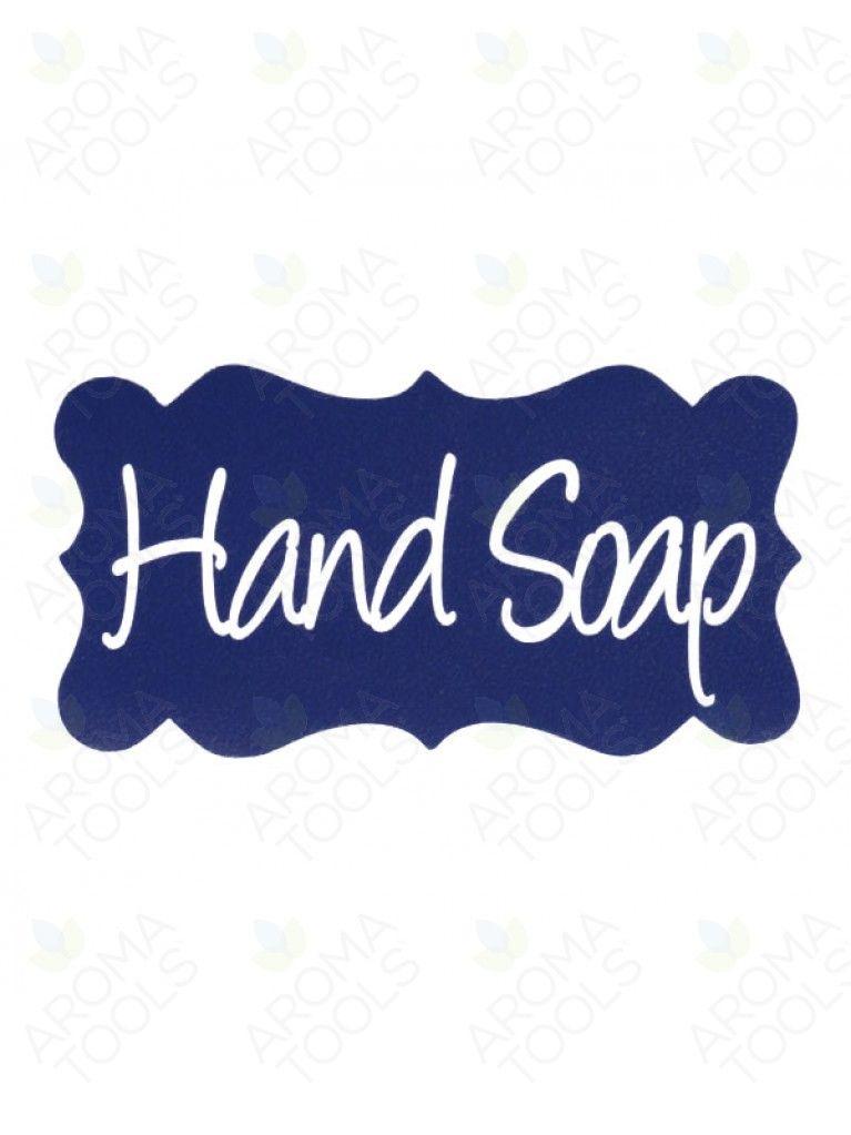 Hand Soap Logo - Hand Soap Vinyl Label