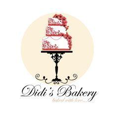 Red and White Business Logo - Best cake logo image. Bakery logo design, Vector logo design