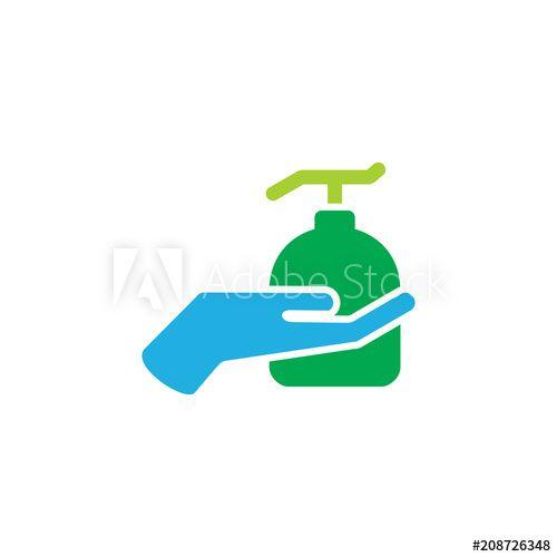 Hand Soap Logo - Hand Soap Logo Icon Design this stock vector and explore