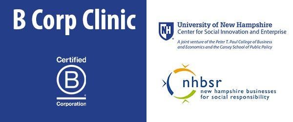 New Hampshire Business Logo - B Corp Clinic. University of New Hampshire