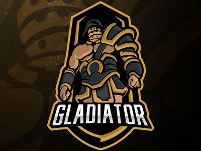 Gladiator Logo - Gladiator Mascot Logo. Gladiator eSports Logo