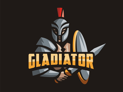 Gladiator Logo - Gladiator logo template by dizamax | Dribbble | Dribbble