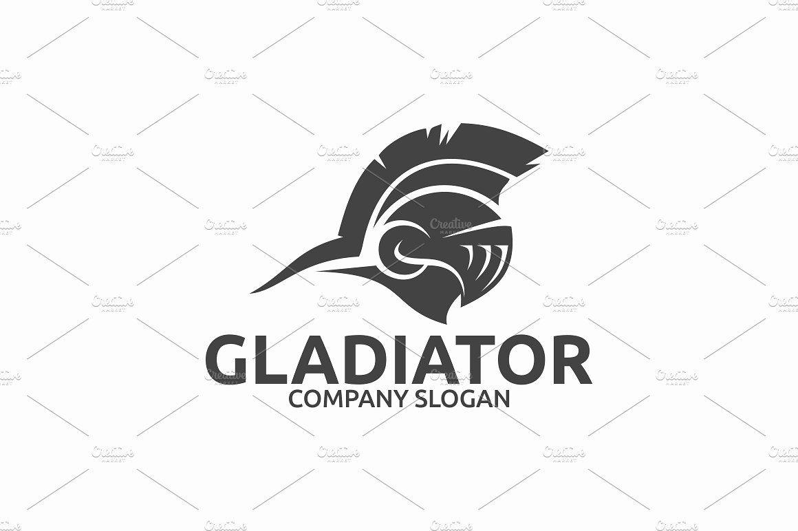 Gladiator Logo - Gladiator Logo ~ Logo Templates ~ Creative Market