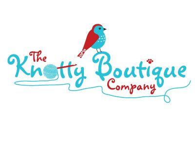 Red and Turquoise Logo - Knotty Boutique Logo Update by Tessa Sainz | Dribbble | Dribbble