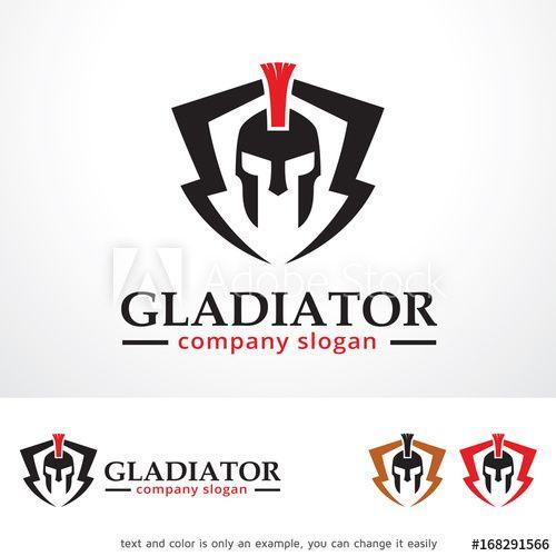 Gladiator Logo - Gladiator Logo Template Design Vector, Emblem, Design Concept ...