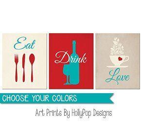 Red and Turquoise Logo - Red and turquoise kitchen accessories – Color your kitchen