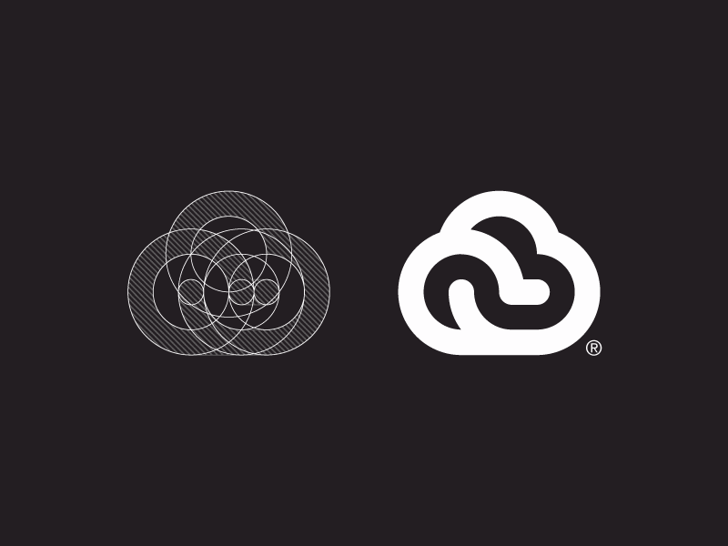 Cloud Logo - Cloud Logo Design by Paulius Kairevicius | Dribbble | Dribbble