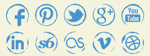 Light Blue Social Media Logo - 50+ Free, High-Quality Social Media Icon Sets (Something for Everyone)