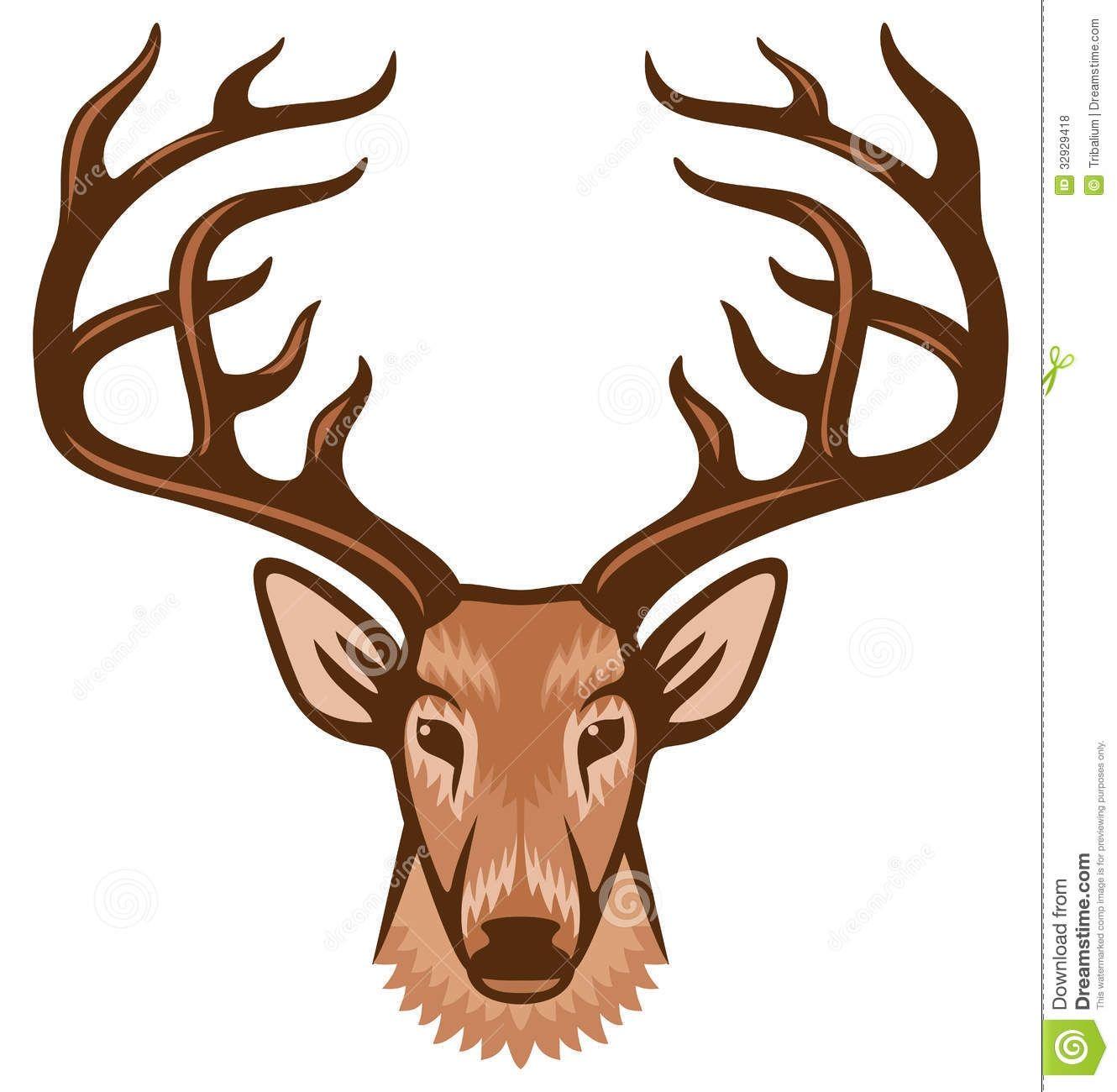 Deer Face Logo - Dear Clipart deer logo 7 X 1300