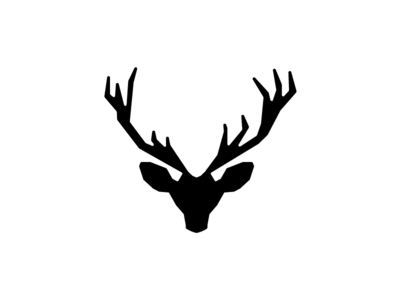 Deer Face Logo - Deer Head Logo Brand - Deer Logo by Alberto Bernabe - Dribbble