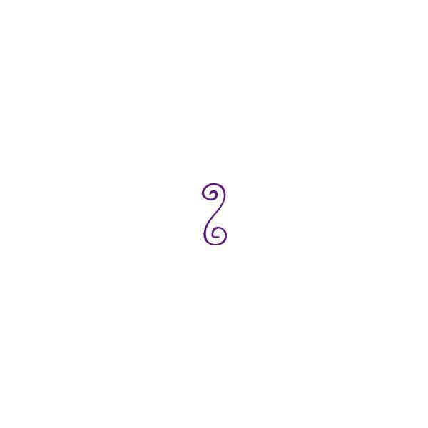 Purple Swirls and White Logo - Hearts & Swirls - Fonts.com ❤ liked on Polyvore featuring fillers ...