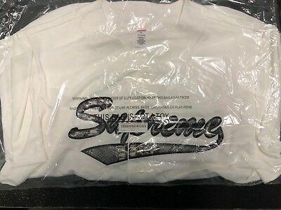 Supreme Rattlesnake Box Logo - SUPREME SNAKE SCRIPT Logo Baseball Jersey Black Medium FW17