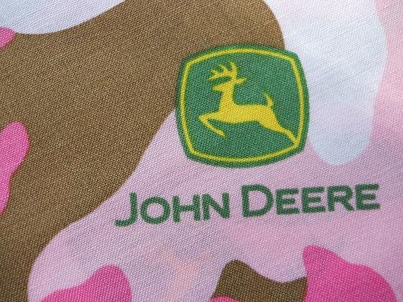 John Deere Camo Logo - MadieB John Deere Pink Camo Logo Tractor Toddler Sheet Set or
