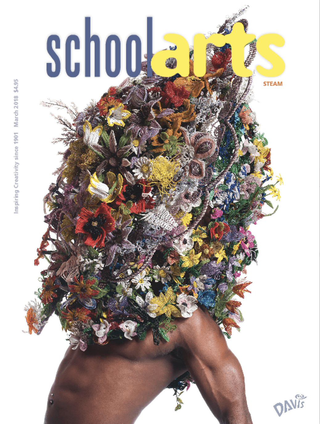 School Arts Magazine Logo - SchoolArts Magazine, March STEAM. Art education magazine for K