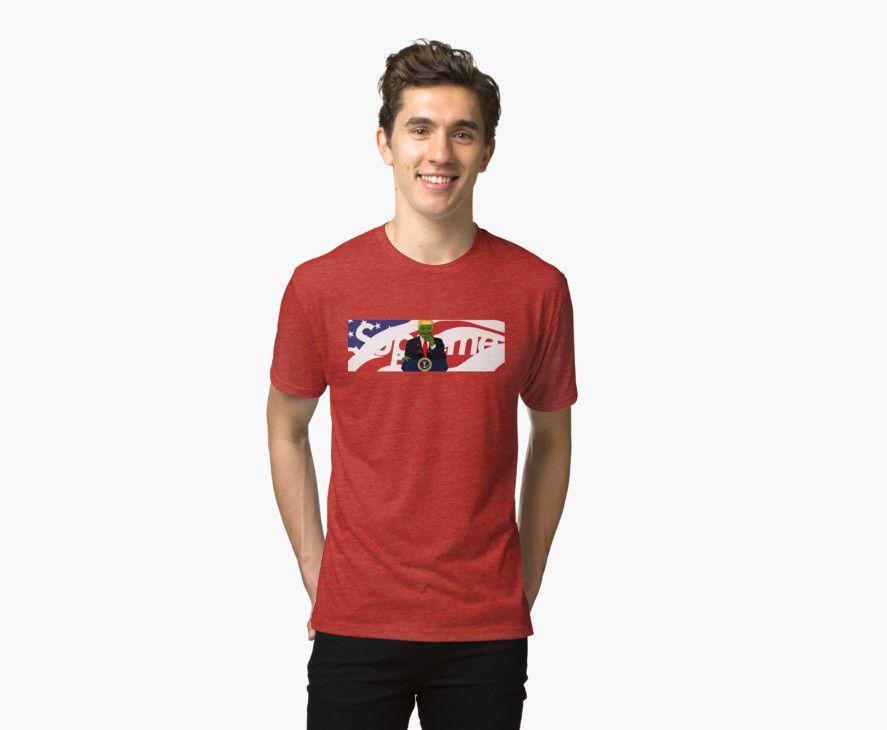 Supreme Rattlesnake Box Logo - Supreme x Donald Trump Pepe Parody Collab American Flag Box Logo ...