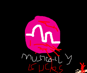 Music.ly Logo - Music.ly logo drawing by johnnydavidson - Drawception