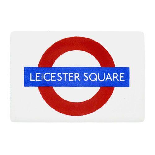 Google Square Logo - London Gifts : Magnets - Leicester Square logo