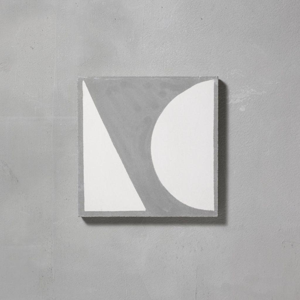 Split Black Rectangle Logo - Grey Split Shift Three | Tiles - Handmade | Bert & May