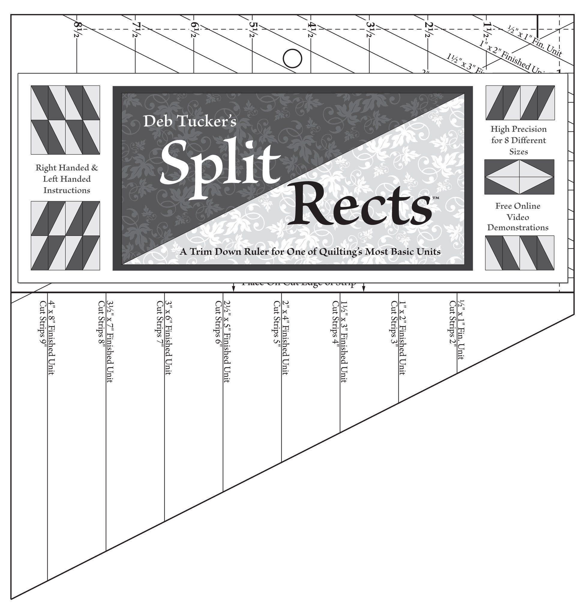 Split Black Rectangle Logo - Split Rects - Deb Tucker's Studio 180 Design