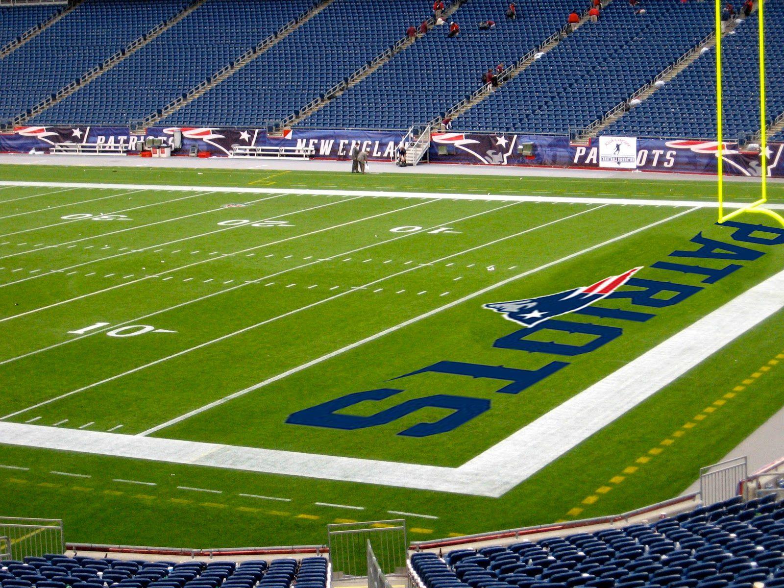 Patriots End Zone Logo - After seeing the new Endzone logo, I used Photohop to see how it