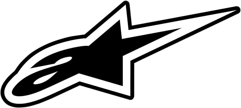 Alpinestars Logo - Alpinestars Logo Vinyl Cut Sticker Decal Laptop Car Van Motorbike ...