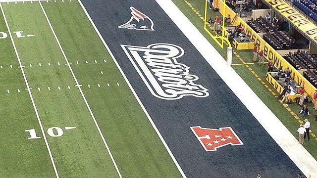 Patriots End Zone Logo - Does anyone actually like our new logo? | Page 4 | New England ...