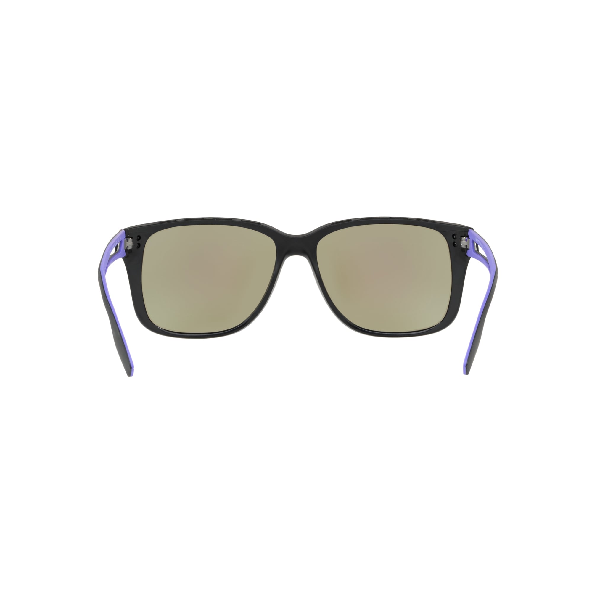 Split Black Rectangle Logo - Prada Sport Split Temple Rectangle Sunglasses in Matte Black Violet