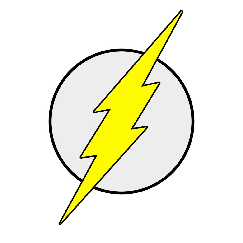 White Flash Logo - Flash Black And White Logo Png Images