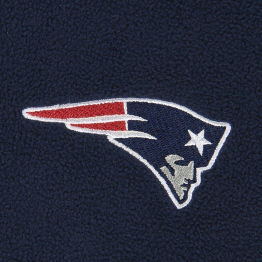 Patriots End Zone Logo - Women's New England Patriots Majestic Navy Blue End Zone Rush Full