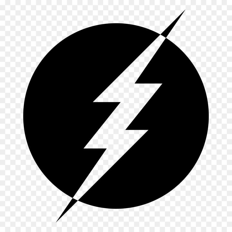 White Flash Logo - The Flash Computer Icons Desktop Wallpaper Television - high voltage ...