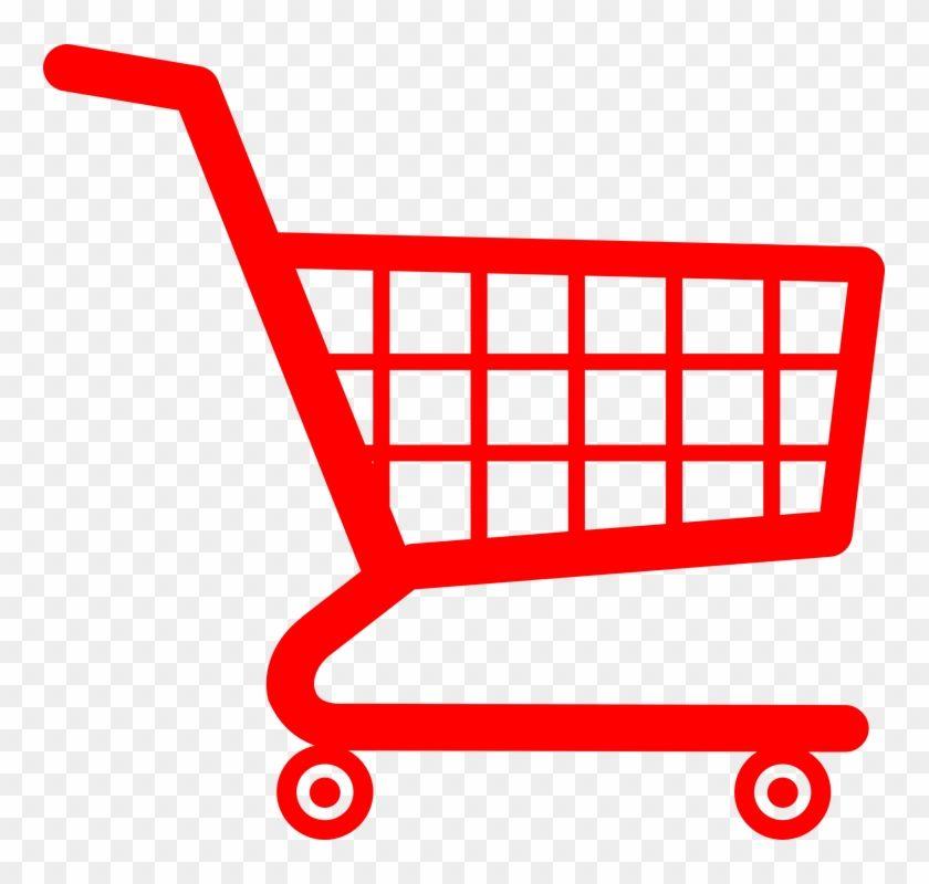 Red Retail Logo - Clip Art Of Street Food Retail Thin Line Icon - Shopping Cart Logo ...
