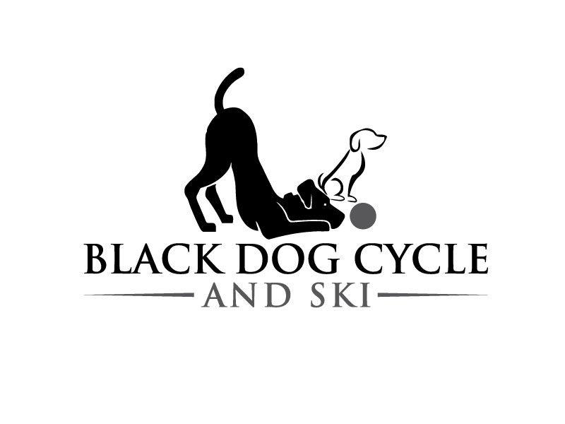 Red Retail Logo - Bold, Professional, Retail Logo Design for Black Dog cycle and ski ...