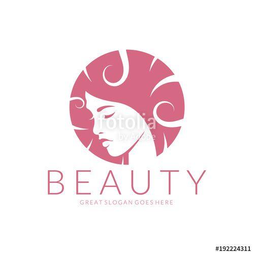 Fashion and Beauty Logo - Beauty logo. An elegant logo for beauty, fashion and hairstyle