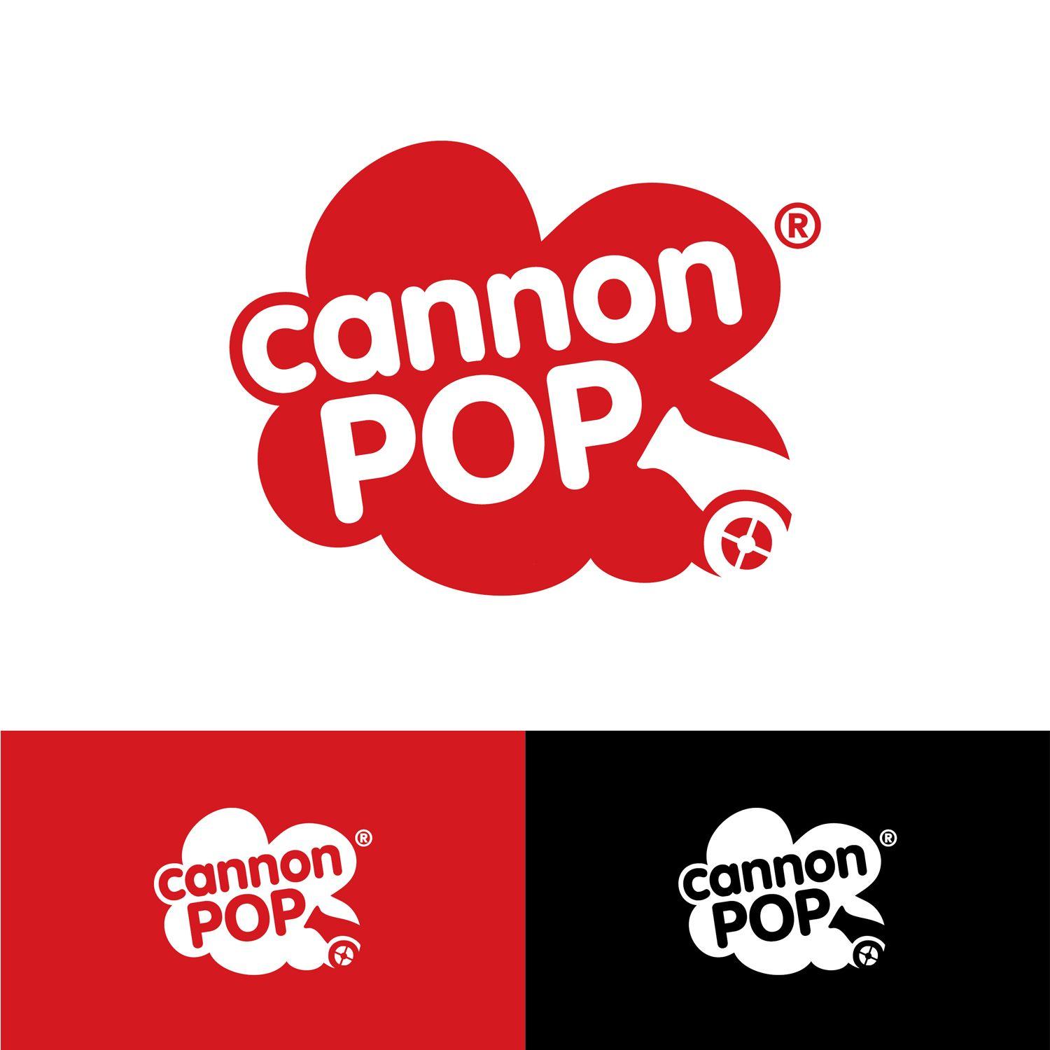 Red Retail Logo - Playful, Modern, Retail Logo Design for Cannon Pop by ...