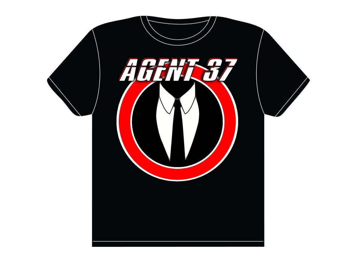 Red Suit Logo - Agent 37 Suit Logo T Shirt