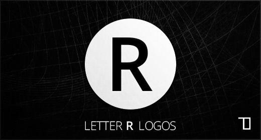 Circle White R Logo - Letter r Logos