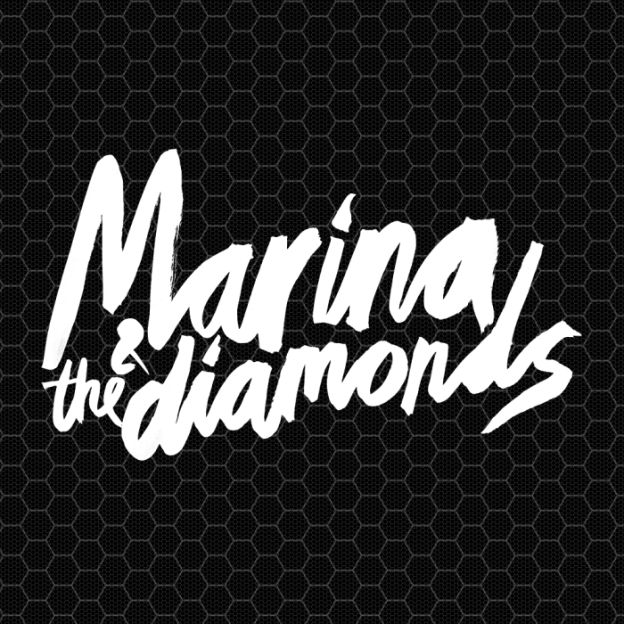 5 Diamonds Logo - Marina & the Diamonds Logo Vinyl Decal Sticker