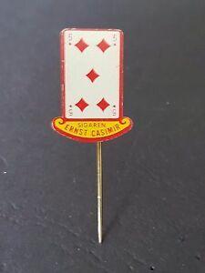 5 Diamonds Logo - Vintage Original Ernst Casimir Sigaren Cigar Cigarette Card Pin ...