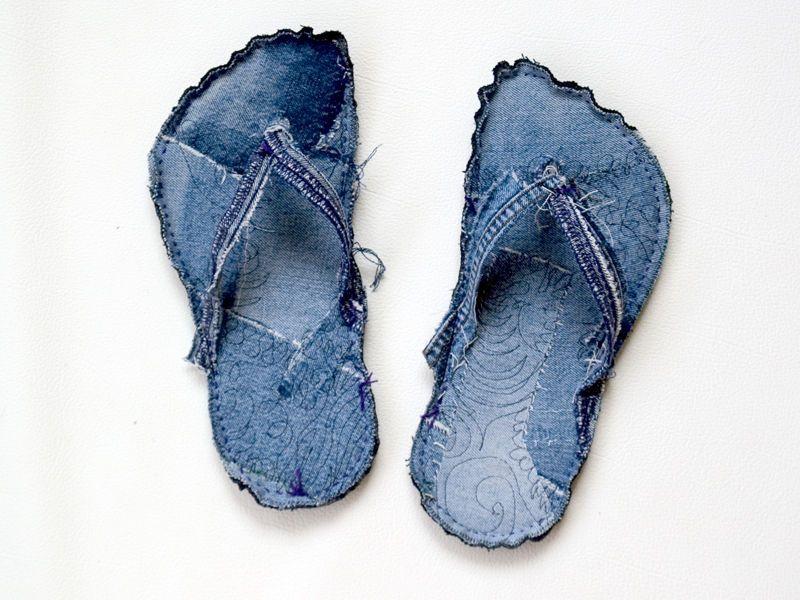 Blue Jean Recycle Logo - Indoor Bigfoot Jeans Recycle Flip Flops Tutorial: 24 Steps (with ...