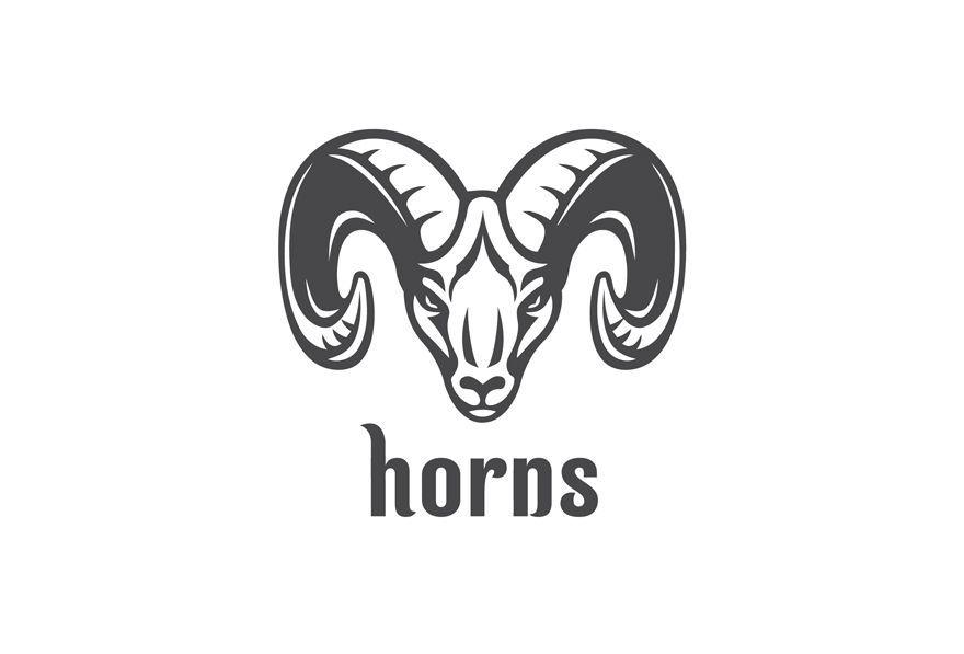 Cool Goat Logo - Horns. Cool simplistic logo. I even like the type used. | Branding ...