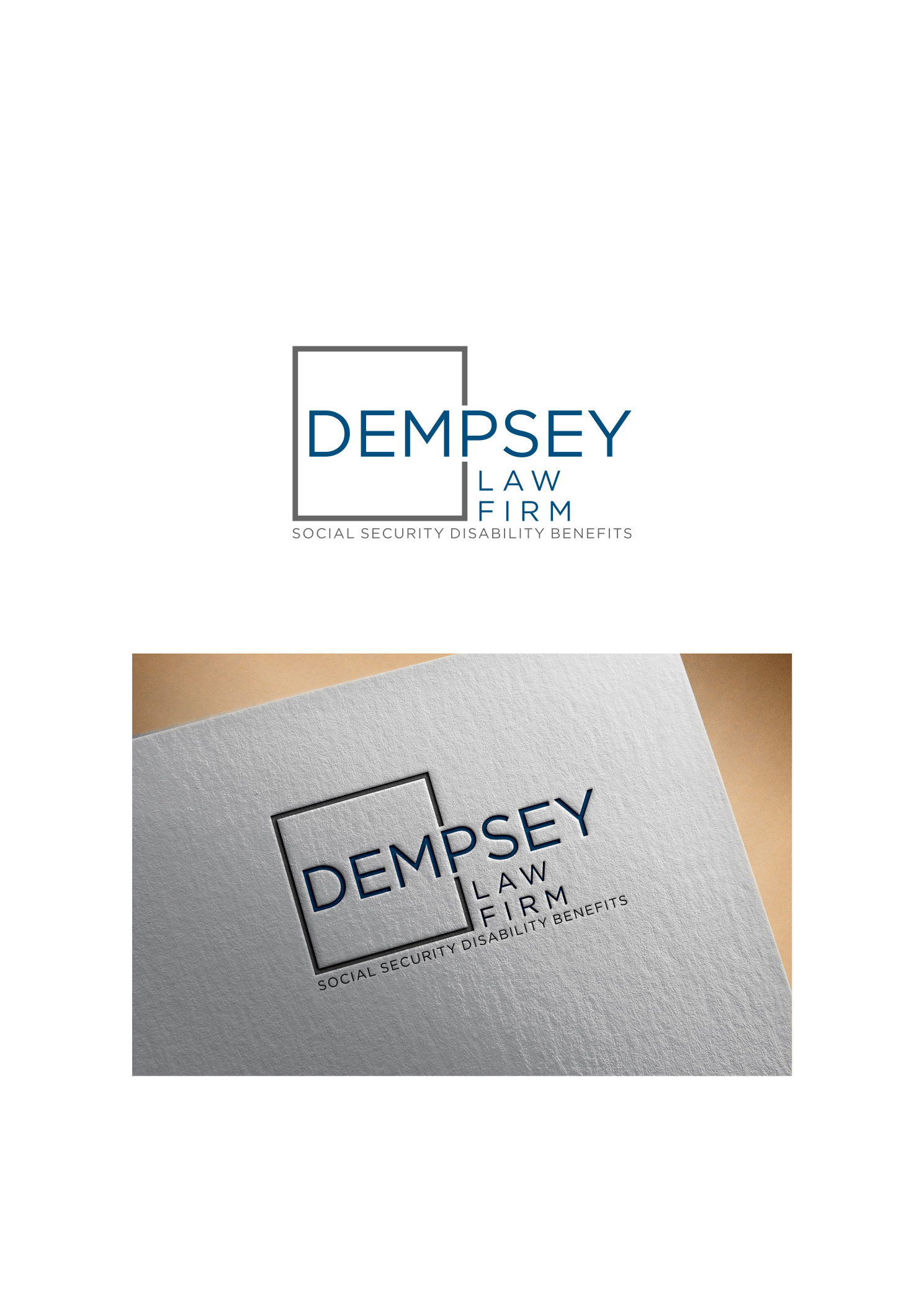 Generic Square Logo - Generic & overused logo designs sold LAW FIRM. Logotype
