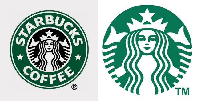 Large Starbucks Logo - 5 Controversial Logo Redesigns
