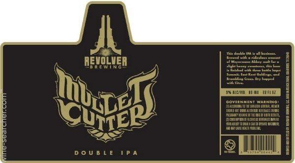 Revolver Beer Logo - Revolver Brewing Mullet Cutter Double IPA Beer ... | prices, stores ...