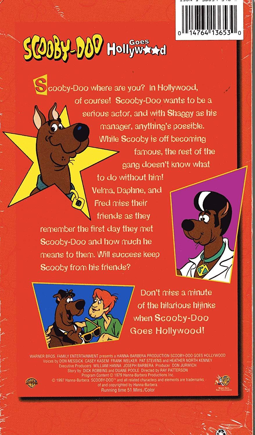 Scooby Doo Goes Hollywood Logo - Amazon.com: Scooby Doo: Goes Hollywood [VHS]: Don Messick, Casey ...