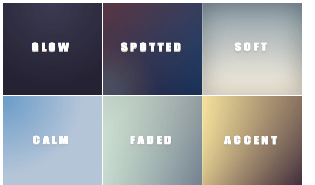 Faded Background Logo - Smooth Gradient Backgrounds