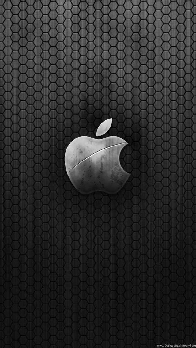 Faded Background Logo - Faded Black Apple Logo iPhone 5 Wallpaper (640x1136) Desktop Background