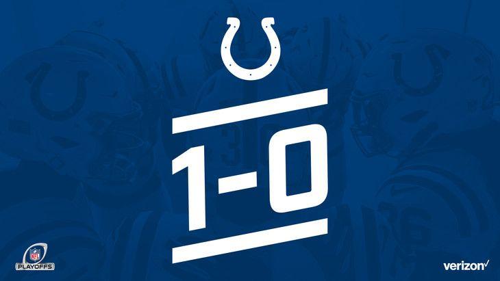 Faded Background Logo - Colts Kick Off 'Wild Card Week'. B105.7