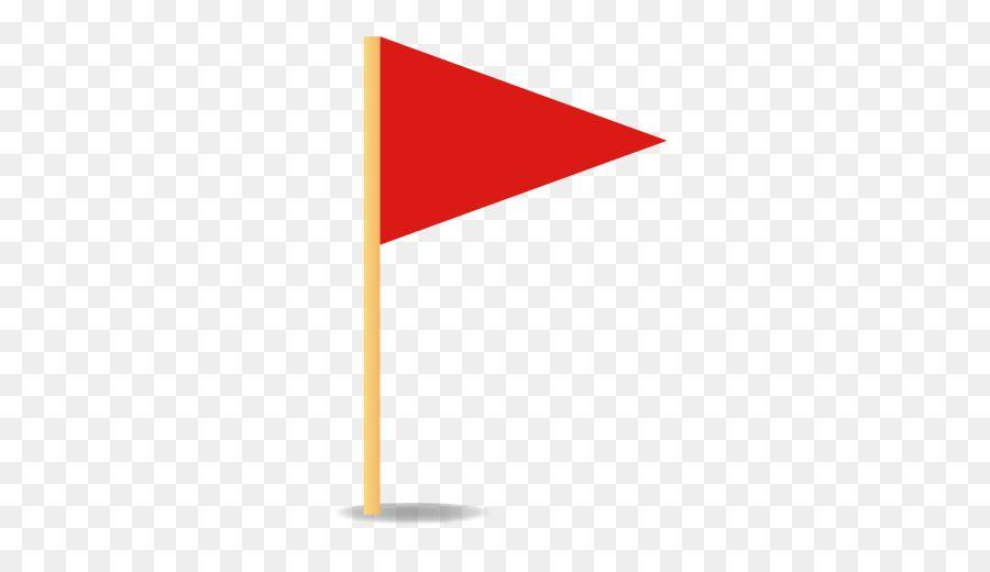 Red Triangle Flag Logo - Triangle Rectangle Red flag png download*512
